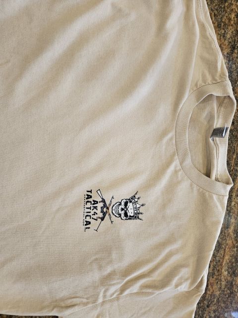 100% Cotton-AK47TACTICAL.COM T SHIRT L OR XL